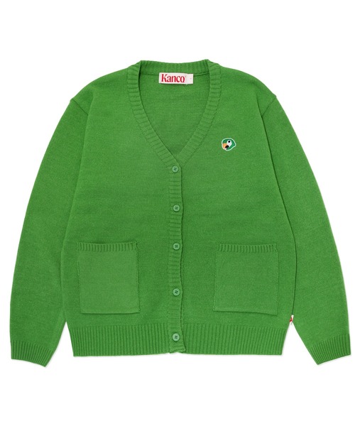 Kanco（カンコ）の「【Kanco】LOGO CARDIGAN / カンコ パロット