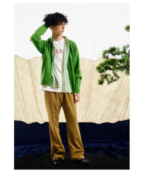Kanco（カンコ）の「【Kanco】LOGO CARDIGAN / カンコ パロット