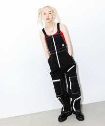 X-girl | #1 SKATER TWILL FLIGHT OVERALLS(つなぎ/オールインワン)