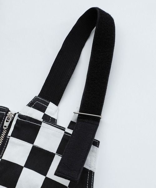 X-girl（エックスガール）の「#1 SKATER TWILL FLIGHT OVERALLS（つなぎ/オールインワン・レディース・ブラック/マルチ・S/M/XS）」の9枚目の写真