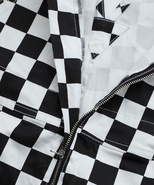 X-girl（エックスガール）の「#1 SKATER TWILL FLIGHT OVERALLS（つなぎ/オールインワン・レディース・ブラック/マルチ・S/M/XS）」の19枚目の写真