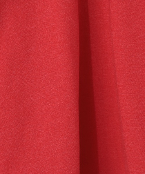 LOWRYS FARM（ローリーズファーム）の「ＲＡＢＢＩＴフットボールＴ　945566（Tシャツ/カットソー・キッズ・レッド/オフホワイト/グリーン・110cm/100cm）」の9枚目の写真