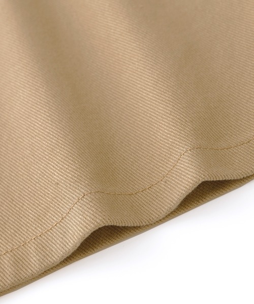 BONLECILL（ボンルシール）の「ハイウエスト ツイルカラー フレアパンツ（デニムパンツ・レディース・ブラック/ブラウン/ブルー/ホワイト/オフホワイト/ダークベージュ/ネイビー/オリーブ・S/L/M）」の14枚目の写真