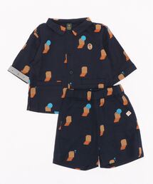 moimoln | 【セットアップ】サンセット7分丈上下セット(Tシャツ/カットソー)