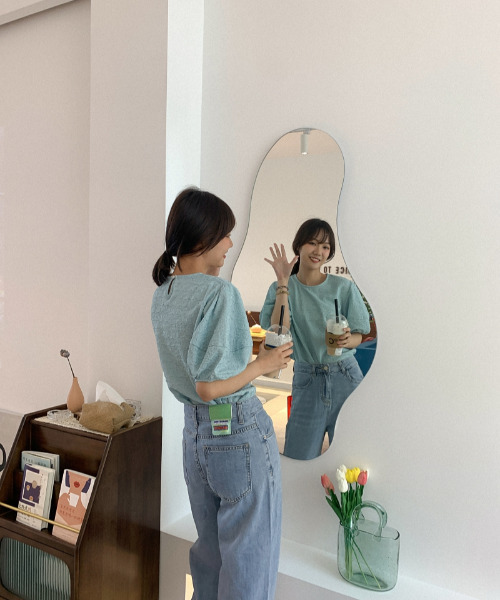 emi+(エミプラス)の「ボリュームスリーブブラウス(シャツ/ブラウス・レディース・ホワイト/イエロー/ブルー・FREE)」の14枚目の写真