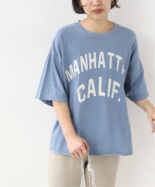 THE DAY ON THE BEACH（ザデイオンザビーチ）の「【THE DAY ON THE BEACH】cut off t-shirts：Tシャツ◆（Tシャツ/カットソー・レディース・ネイビー/ホワイト/グレー/ブラック・FREE）」の4枚目の写真