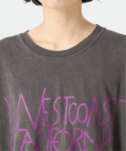 THE DAY ON THE BEACH（ザデイオンザビーチ）の「【THE DAY ON THE BEACH】cut off t-shirts：Tシャツ◆（Tシャツ/カットソー・レディース・ネイビー/ホワイト/グレー/ブラック・FREE）」の8枚目の写真