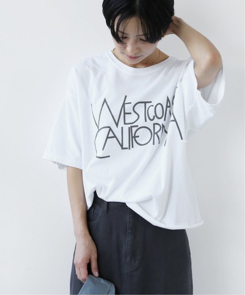 THE DAY ON THE BEACH（ザデイオンザビーチ）の「【THE DAY ON THE BEACH】cut off t-shirts：Tシャツ◆（Tシャツ/カットソー・レディース・ネイビー/ホワイト/グレー/ブラック・FREE）」の12枚目の写真