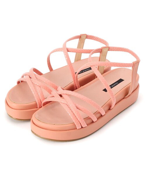 En Punto（エンプント）の「【残り オレンジL】ストラップスポーツサンダル（サンダル・レディース・オレンジ/ネイビー系6/ブラック/アイボリー・S/M/L/LL）」の18枚目の写真