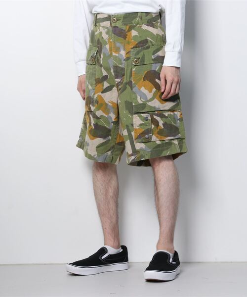 Nigel Cabourn（ナイジェルケーボン）の「Nigel Cabourn P-51 TOOL SHORT CAMO (ナイジェルケーボン )(カモフラージュ)(Men's)(80421351010)（その他パンツ・メンズ・カモフラージュ・34/32）」の4枚目の写真
