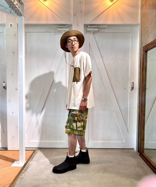 Nigel Cabourn（ナイジェルケーボン）の「Nigel Cabourn P-51 TOOL SHORT CAMO (ナイジェルケーボン )(カモフラージュ)(Men's)(80421351010)（その他パンツ・メンズ・カモフラージュ・34/32）」の12枚目の写真