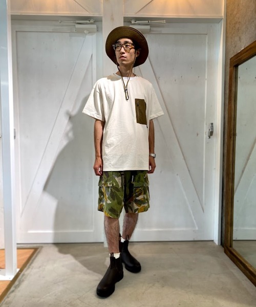 Nigel Cabourn（ナイジェルケーボン）の「Nigel Cabourn P-51 TOOL SHORT CAMO (ナイジェルケーボン )(カモフラージュ)(Men's)(80421351010)（その他パンツ・メンズ・カモフラージュ・34/32）」の13枚目の写真