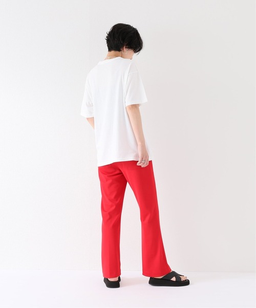 MAISON EUREKA(メゾンエウレカ)の「【MAISON EUREKA/メゾン・エウレカ】FLOCKY ME LOGO Tシャツ(Tシャツ/カットソー・レディース・グレー/ホワイト/イエロー・FREE)」の10枚目の写真