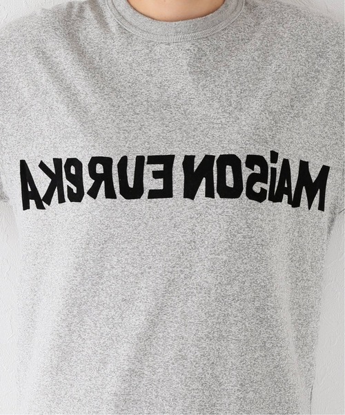 MAISON EUREKA(メゾンエウレカ)の「【MAISON EUREKA/メゾン・エウレカ】FLOCKY ME LOGO Tシャツ(Tシャツ/カットソー・レディース・グレー/ホワイト/イエロー・FREE)」の22枚目の写真