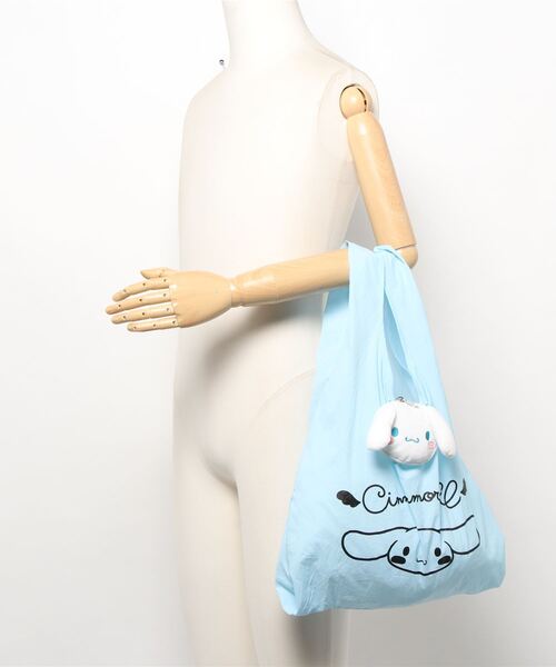 sanrio(サンリオ)の「Sanrio ぬいぐるみエコバッグ(エコバッグ/サブバッグ・レディース・スカイブルー/イエロー/ピンク/パープル/ホワイト・FREE)」の8枚目の写真