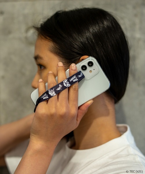 Tom&Jerry(トムアンドジェリー)の「【公式】トムとジェリー スマホループリボン(スマホグッズ・レディース・ホワイト/ライトブルー/ブラック/オレンジ/ブルー/クリーム・FREE)」の11枚目の写真