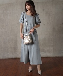 NOMAE | カットソーギャザースリーブワンピース(ワンピース)