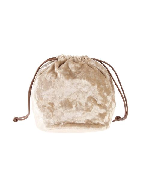 Ungrid（アングリッド）の「ベロア巾着バッグ（ハンドバッグ・レディース・アイボリー/パープル/イエロー・FREE）」の22枚目の写真