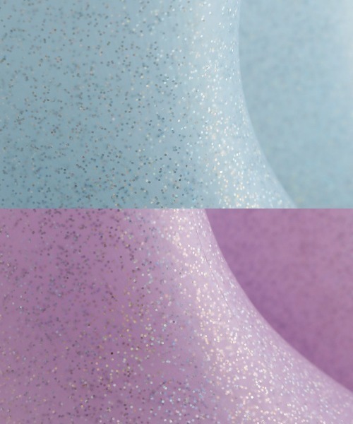 Catherine Cottage（キャサリンコテージ）の「サイドリボン　ラメレインブーツ（レインシューズ・キッズ・サックスブルー/ライラック・23/22/20/18/17/19/21/16）」の5枚目の写真