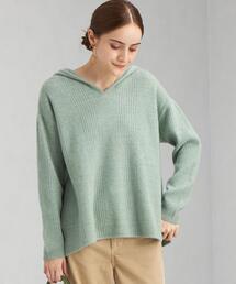 MILLER | 【別注】＜MILLER(ミラー)＞ フ―ディー プルオーバー ニット(ニット/セーター)