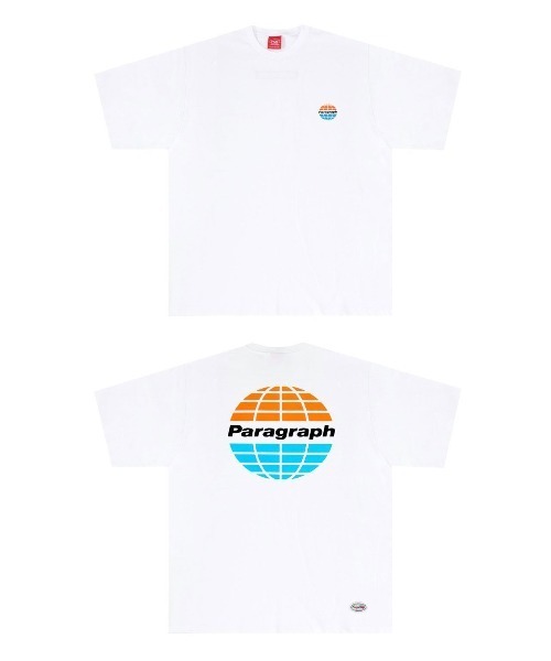 Paragraph（パラグラフ）の「Paragraph-SSTEE【NO.68】/パラグラフ 半袖Ｔシャツ（Tシャツ/カットソー・メンズ・ホワイト/ブラック・FREE）」の3枚目の写真