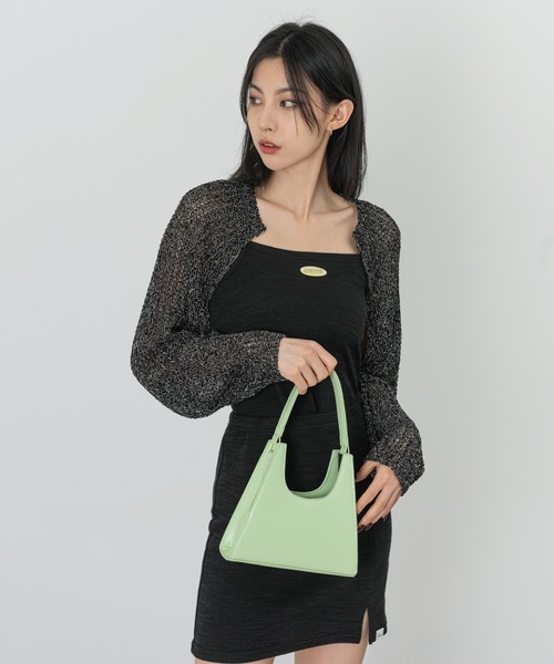 FOLLOWIN（フォロウィン）の「ネットニットボレロカーディガン（カーディガン/ボレロ・メンズ・ホワイト/ブラック・FREE）」の12枚目の写真