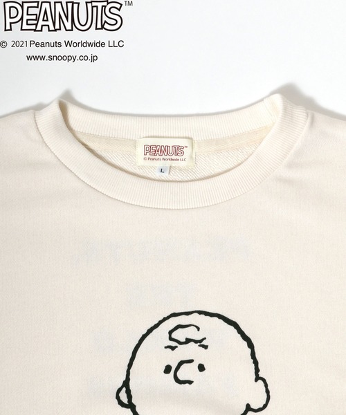 TSPTR PEANUTS スヌーピーSNOOPY スウェット セール】SNOOPY PEANUTS/スヌーピーキャラクタープリント スウェット