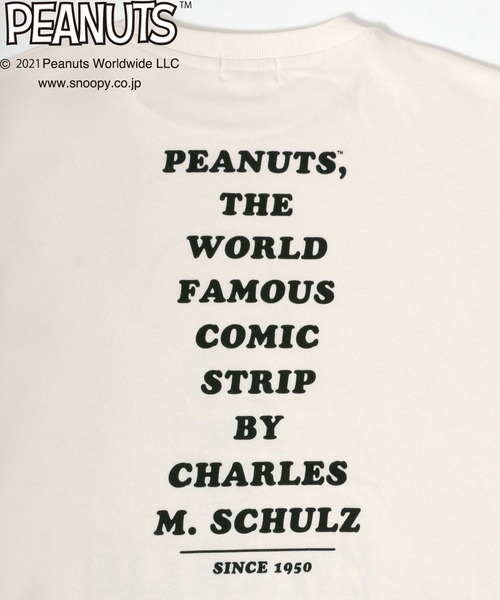 PEANUTS(ピーナッツ)の「SNOOPY PEANUTS/スヌーピーキャラクタープリント スウェットトレーナー(スウェット・レディース・ホワイト/ブラウン/ピンク/ホワイト系その他/ブルーグリーン・M/L)」の13枚目の写真