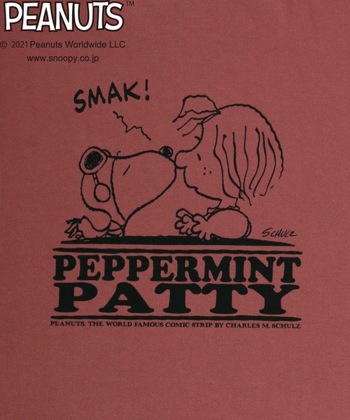 PEANUTS(ピーナッツ)の「SNOOPY PEANUTS/スヌーピーキャラクタープリント スウェットトレーナー(スウェット・レディース・ホワイト/ブラウン/ピンク/ホワイト系その他/ブルーグリーン・M/L)」の17枚目の写真