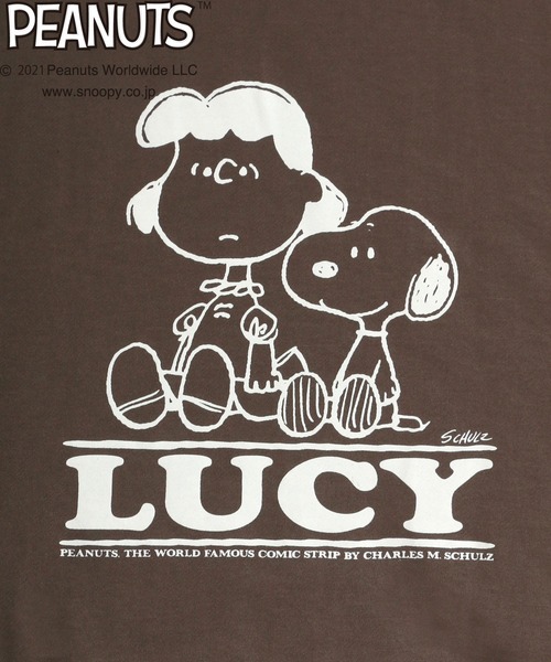 PEANUTS(ピーナッツ)の「SNOOPY PEANUTS/スヌーピーキャラクタープリント スウェットトレーナー(スウェット・レディース・ホワイト/ブラウン/ピンク/ホワイト系その他/ブルーグリーン・M/L)」の21枚目の写真