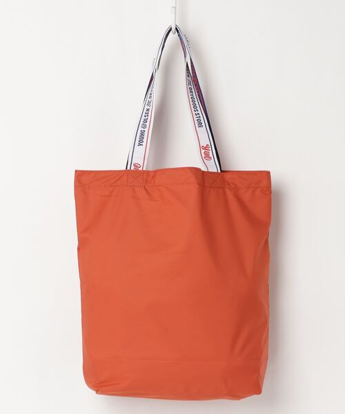 YOUNG&OLSEN The DRYGOODS STORE（ヤングアンドオルセン）の「【YOUNG & OLSEN The DRYGOODS STORE】//Y&O SHOPPING TOTE JT（トートバッグ・メンズ・ホワイト/ベージュ系その他/パープル系その他/テラコッタ・FREE）」の5枚目の写真