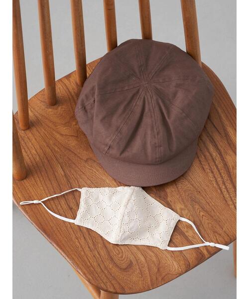 earth music&ecology(アースミュージックアンドエコロジー)の「ツイルキャスケットマスクセット *(キャップ・レディース・ブラック・FREE)」の18枚目の写真