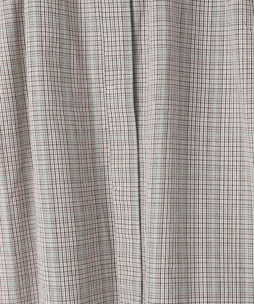 niko and...（ニコアンド）の「高密スタンドカラーマキシシャツワンピース（シャツワンピース・レディース・ブラック/オフホワイト/ブルー/ベージュ・MEDIUM/LARGE）」の20枚目の写真