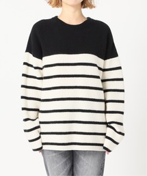 Deuxieme Classe（ドゥーズィエムクラス）の「ボーダーニット（ニット