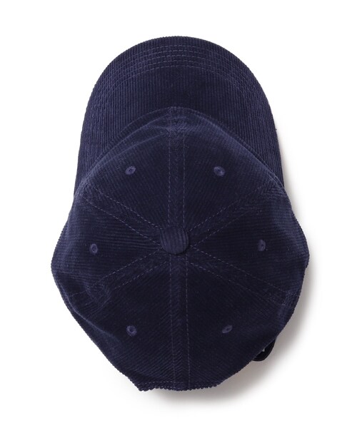 BASECONTROL（ベースコントロール）の「◆ベーシック コーデュロイ ローキャップ（キャップ・レディース・ブラック/ネイビー・99）」の5枚目の写真