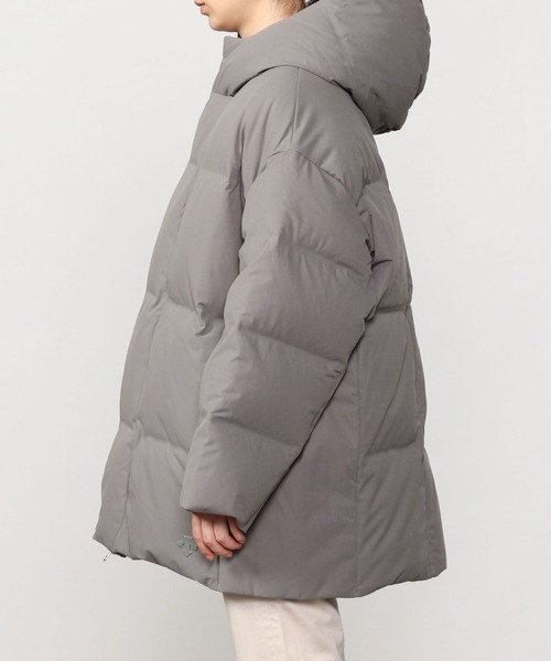 DESCENTE（デサント）の「【DESCENTE ALLTERRAIN】〈別注〉水沢ダウン ミドルジャケット WOMEN（ダウンジャケット/コート・レディース・ライトグレー/ブラック/ベージュ・MEDIUM）」の22枚目の写真