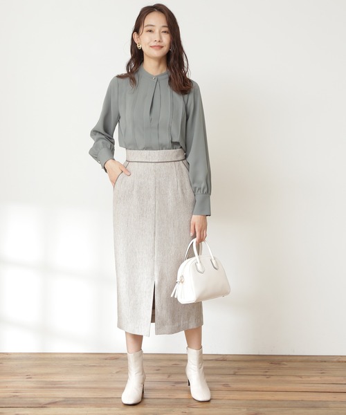 N.（N. Natural Beauty Basic）（エヌエヌナチュラルビューティーベーシック）の「◆ミニボストンショルダーバッグ（ショルダーバッグ・レディース・ホワイト/グリーン/ブラック・ﾌﾘ-）」の6枚目の写真