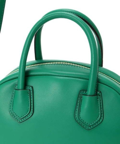 N.（N. Natural Beauty Basic）（エヌエヌナチュラルビューティーベーシック）の「◆ミニボストンショルダーバッグ（ショルダーバッグ・レディース・ホワイト/グリーン/ブラック・ﾌﾘ-）」の19枚目の写真