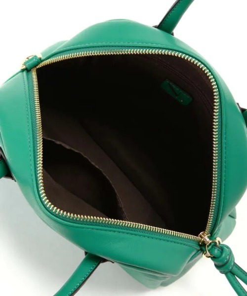 N.（N. Natural Beauty Basic）（エヌエヌナチュラルビューティーベーシック）の「◆ミニボストンショルダーバッグ（ショルダーバッグ・レディース・ホワイト/グリーン/ブラック・ﾌﾘ-）」の15枚目の写真