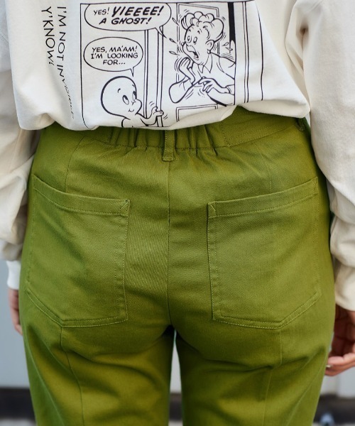 cepo（セポ）の「ビューティーフレアーパンツ（その他パンツ・レディース・ブラック/オレンジ/グリーン/ブルー/ロイヤルブルー・S/M）」の14枚目の写真