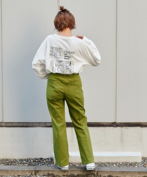 cepo（セポ）の「ビューティーフレアーパンツ（その他パンツ・レディース・ブラック/オレンジ/グリーン/ブルー/ロイヤルブルー・S/M）」の17枚目の写真