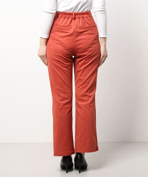 prose verse（プロズヴェール）の「センタースリットピンタックパンツ（その他パンツ・レディース・グリーン/ブラック/オレンジ・MEDIUM）」の5枚目の写真