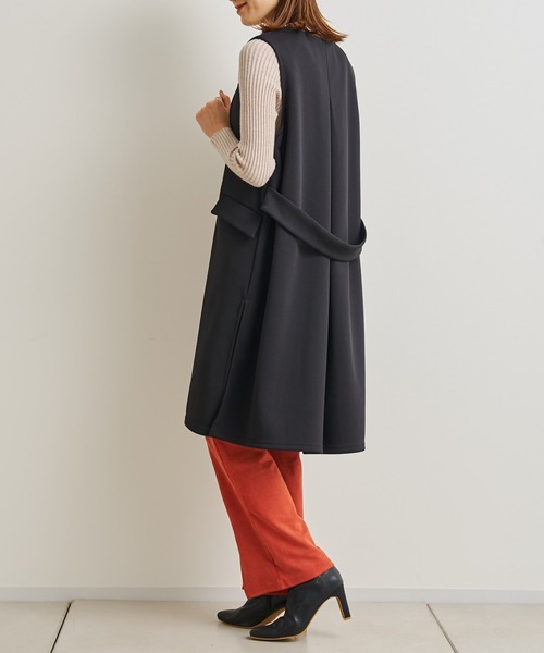 prose verse（プロズヴェール）の「センタースリットピンタックパンツ（その他パンツ・レディース・グリーン/ブラック/オレンジ・MEDIUM）」の10枚目の写真