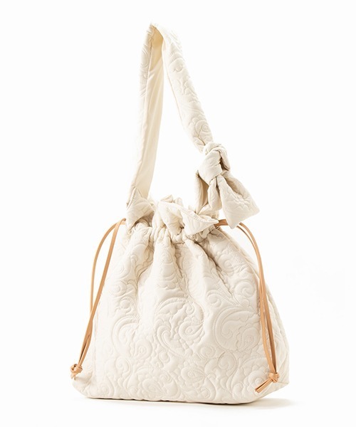 CONTROL FREAK / CTFK（コントロールフリーク）の「CONTROL FREAK(コントロールフリーク)ペイズリーキルトbigショルダー（ショルダーバッグ・レディース・カーキ/ブルー/アイボリー/ブラック/シルバー/ピンク/ベージュ/モカ/チャコール/クリーム/サックスブルー/ブロンズ・FREE）」の17枚目の写真