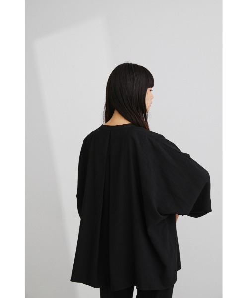 STYLEMIXER（スタイルミキサー）の「ディープタックドルマンシャツ（シャツ/ブラウス・レディース・ライトグレー/マルチ/ブラック/ホワイト・FREE）」の16枚目の写真