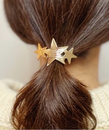 Loco Ocean（ロコオーシャン）の「メタルスターモチーフ ヘアピアス/ポニーフック/ヘアカフ（ヘアゴム）」