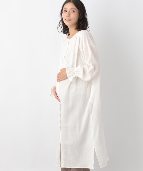 マタニティ 前後2wayリボンワンピース マタニティウェア グッズ Lepsim レプシィム のファッション