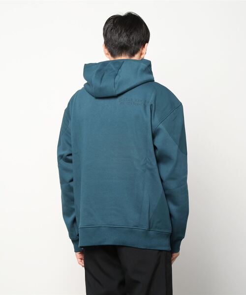G-STAR（ジースター）の「WOVEN MIX GRAPHIC LOOSE HOODED SWEATER/ロゴパーカー（パーカー・メンズ・ダークグレー/ダークブルー・X-LARGE/LARGE/MEDIUM/X-SMALL/SMALL）」の18枚目の写真