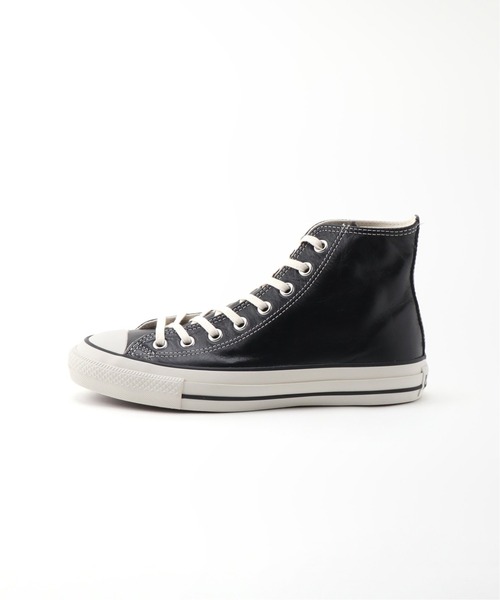 CONVERSE(コンバース)の「【CONVERSE/コンバース】OLIVE GREEN LEATHER HI:ハイカットシューズ(スニーカー・レディース・ブラック・24.5cm/25cm/23cm/23.5cm/24cm)」の10枚目の写真