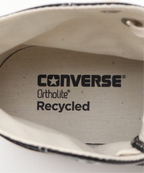 CONVERSE(コンバース)の「【CONVERSE/コンバース】OLIVE GREEN LEATHER HI:ハイカットシューズ(スニーカー・レディース・ブラック・24.5cm/25cm/23cm/23.5cm/24cm)」の7枚目の写真